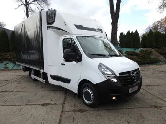 Opel Movano skrzynia plandeka 10 palet 165KM 226432 - kokpit