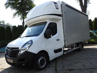 Opel Movano skrzynia plandeka 10 palet 165KM 1735 - kola