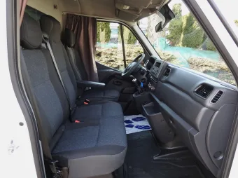 Opel Movano skrzynia plandeka 10 palet 165KM 1735 - konsola