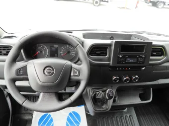 Opel Movano skrzynia plandeka 9 palet 165KM 218790 - konsola