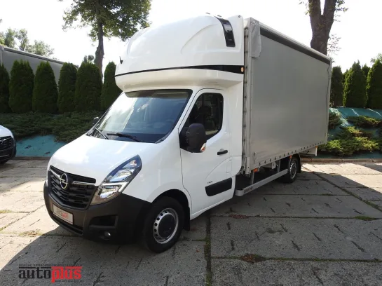 Opel Movano skrzynia plandeka 10 palet 165KM 1735 - przod