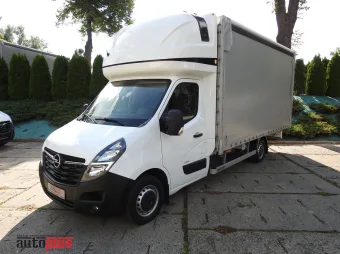 Opel Movano skrzynia plandeka 10 palet 165KM 1735 - przod