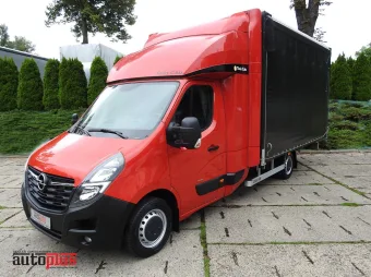 Opel Movano skrzynia plandeka 10 palet 165KM 252816 - przod