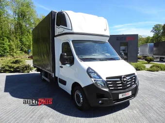 Opel Movano skrzynia plandeka 9 palet 165KM 255864 - przod