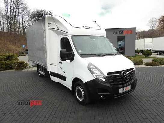 Opel Movano skrzynia plandeka 8 palet 165KM 255887 - przod
