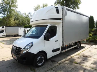 Opel Movano skrzynia plandeka 10 palet 165KM 1735 - przod lewy