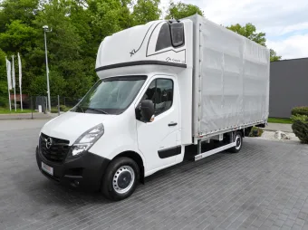 Opel Movano skrzynia plandeka 9 palet 165KM 218790 - przod lewy