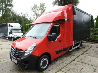 Opel Movano skrzynia plandeka 10 palet 165KM 252816 - przod lewy