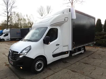 Opel Movano skrzynia plandeka 10 palet 165KM 254222 - przod lewy