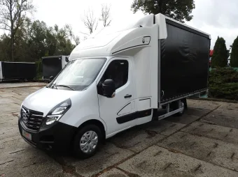 Opel Movano skrzynia plandeka 10 palet 165KM 254330 - przod lewy