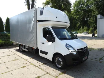 Opel Movano skrzynia plandeka 10 palet 165KM 1735 - przod prawy