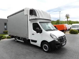 Opel Movano skrzynia plandeka 9 palet 165KM 218790 - przod prawy