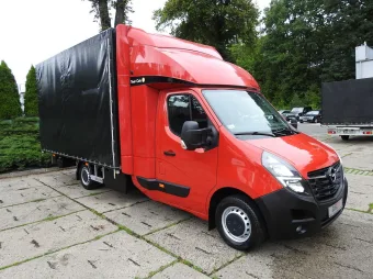 Opel Movano skrzynia plandeka 10 palet 165KM 252816 - przod prawy