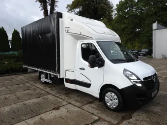 Opel Movano skrzynia plandeka 10 palet 165KM 254330 - przod prawy