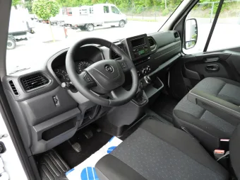Opel Movano skrzynia plandeka 9 palet 165KM 218790 - srodek