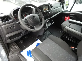 Opel Movano skrzynia plandeka 9 palet 165KM 225560 - srodek