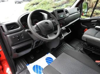 Opel Movano skrzynia plandeka 10 palet 165KM 252816 - srodek
