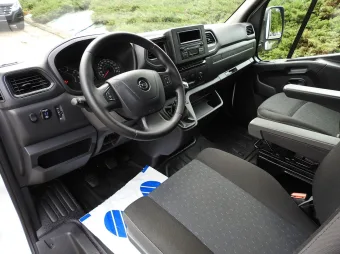 Opel Movano skrzynia plandeka 10 palet 165KM 254330 - srodek