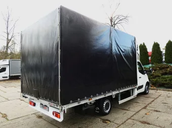 Opel Movano skrzynia plandeka 10 palet 165KM 226432 - tyl zabudowy