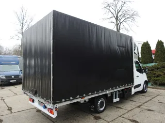 Opel Movano skrzynia plandeka 10 palet 165KM 229436 - tyl zabudowy