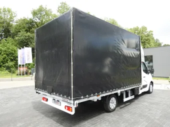 Opel Movano skrzynia plandeka 10 palet 165KM 237919 - tyl zabudowy