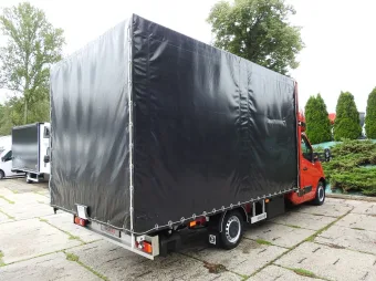 Opel Movano skrzynia plandeka 10 palet 165KM 252816 - tyl zabudowy