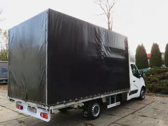 Opel Movano skrzynia plandeka 10 palet 165KM 254222 - tyl zabudowy