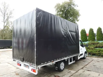 Opel Movano skrzynia plandeka 10 palet 165KM 254330 - tyl zabudowy