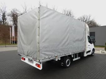 Opel Movano skrzynia plandeka 8 palet 165KM 255887 - tyl zabudowy