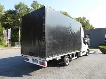 Opel Movano skrzynia plandeka 8 palet 165KM 267637 - tyl zabudowy