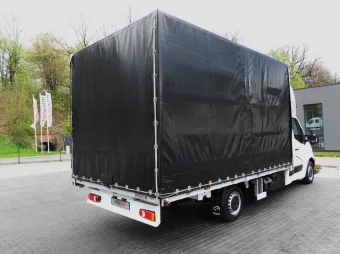 Opel Movano skrzynia plandeka 10 palet 165KM 270013 - tyl zabudowy