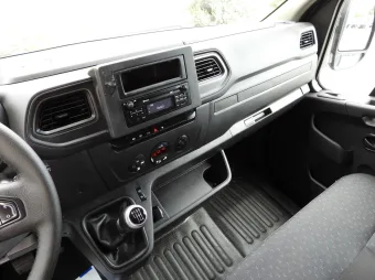Opel Movano skrzynia plandeka 10 palet 165KM 255514 - wnetrze