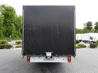 Opel Movano skrzynia plandeka 10 palet 165KM 268259 - zabudowa