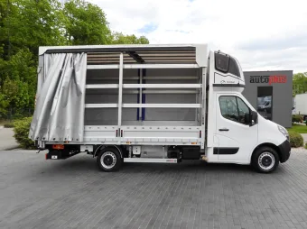 Opel Movano skrzynia plandeka 9 palet 165KM 218790 - zaladunek