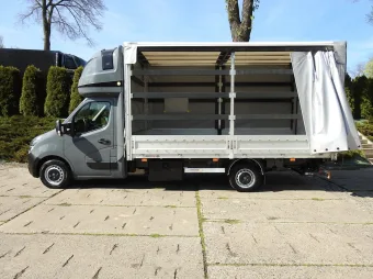 Opel Movano skrzynia plandeka 9 palet 165KM 225560 - zaladunek