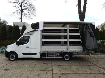 Opel Movano skrzynia plandeka 10 palet 165KM 226432 - zaladunek