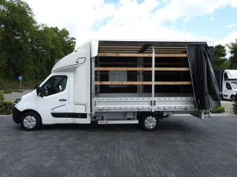 Opel Movano skrzynia plandeka 10 palet 165KM 237919 - zaladunek