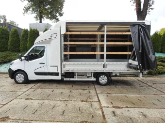 Opel Movano skrzynia plandeka 10 palet 165KM 254330 - zaladunek