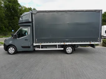 Opel Movano skrzynia plandeka 10 palet 165KM 255514 - zaladunek
