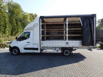 Opel Movano skrzynia plandeka 8 palet 165KM 267637 - zaladunek