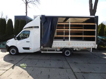 Opel Movano skrzynia plandeka 10 palet 165KM 268037 - zaladunek