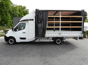 Opel Movano skrzynia plandeka 10 palet 165KM 268259 - zaladunek