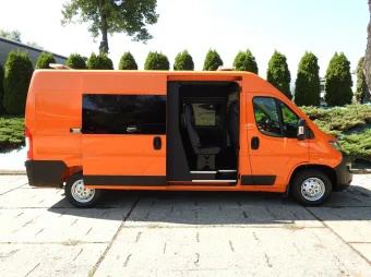 Peugeot Boxer brygadówka 120KM M94132 - zaladunek