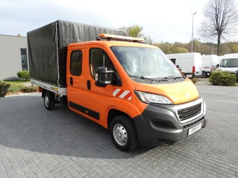 Peugeot Boxer doka skrzynia 140KM N56224 - przód prawy