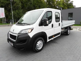Peugeot Boxer doka skrzynia 140KM N13693 - bok prawy
