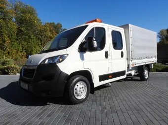 Peugeot Boxer doka skrzynia 140KM P77198 - podwozie