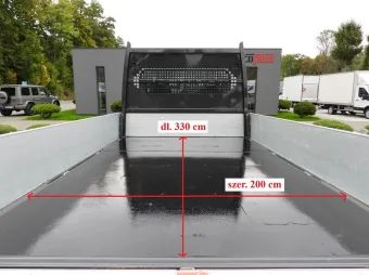 Peugeot Boxer doka skrzynia 140KM N13693 - tyl zabudowy