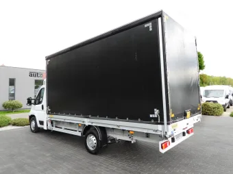 Peugeot Boxer skrzynia plandeka 10 palet 165KM W36052 - bok tyl