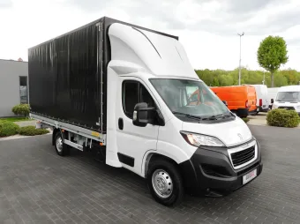 Peugeot Boxer skrzynia plandeka 10 palet 165KM W36052 - przod prawy