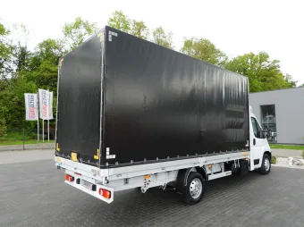 Peugeot Boxer skrzynia plandeka 10 palet 165KM W36052 - tyl zabudowy